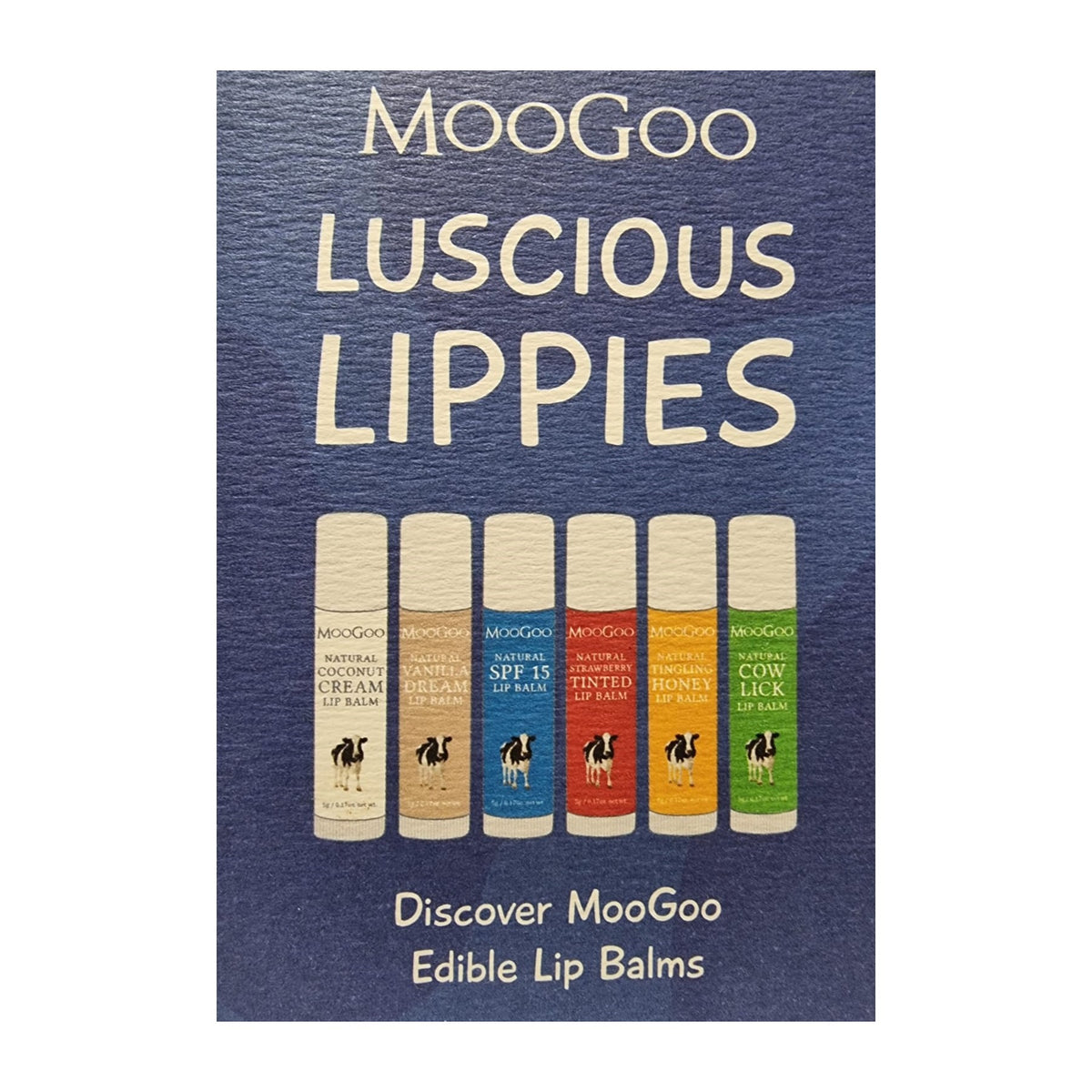 MooGoo Lip Balm Luscious Lippies Set