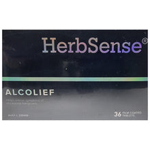 Load image into Gallery viewer, Herbsense Alcolief 36 Film Coated Tablets