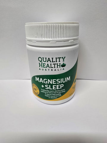 Quality Health Magnesium + Sleep 80 Tablets