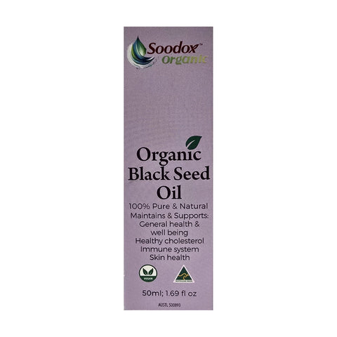 Soodox Organic Black Seed Oil 50mL