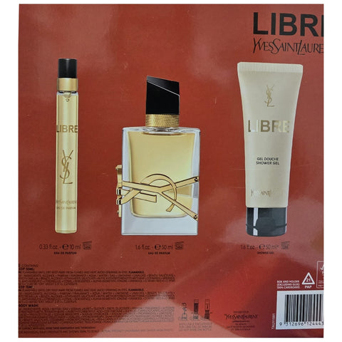 Yves Saint Laurent Libre Eau de Parfum 50mL 3 Piece Gift Set