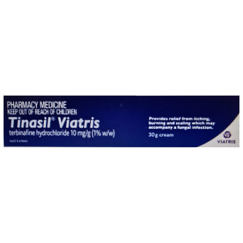 Tinasil Viatris 1% Cream 30g (S2) (Limit of ONE per Order)