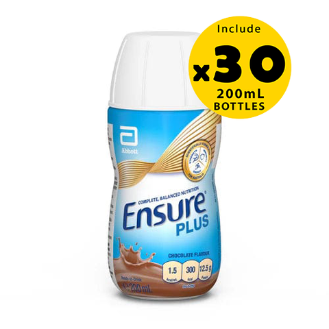 Ensure Plus Chocolate RTD 200mL x 30 Bottles