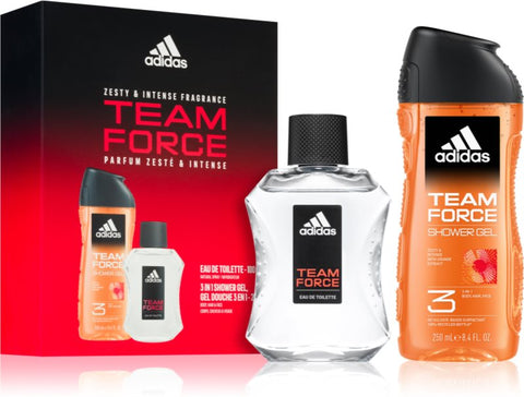Adidas Team Force Eau de Toilette 100mL 2 Piece Set