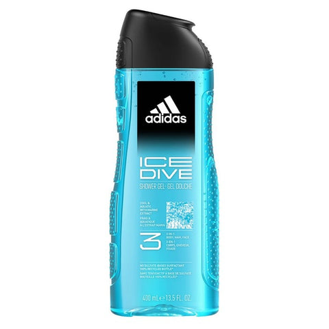 Adidas Ice Dive 3-in-1 Shower Gel 400mL