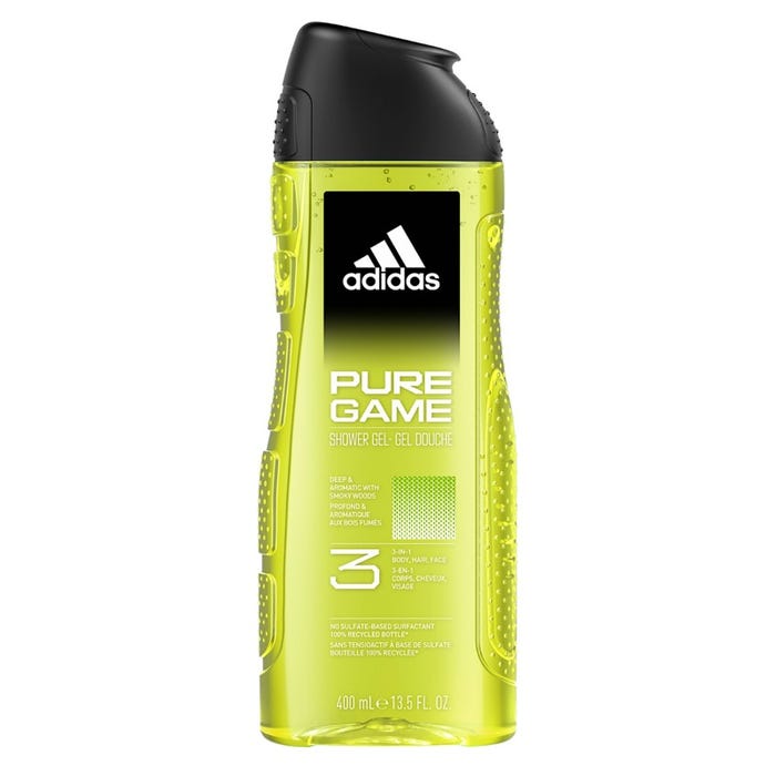 Adidas Pure Game 3-in-1 Shower Gel 400mL