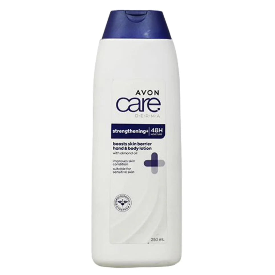 Avon Care Strengthening Plus Derma Hand & Body Lotion 250mL