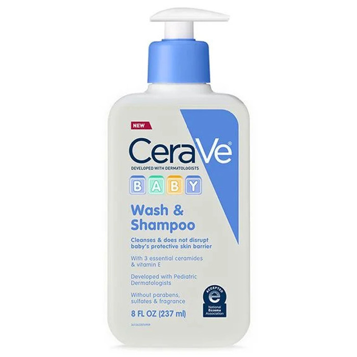 CeraVe Baby Wash & Shampoo 237mL