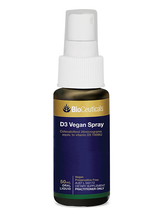 Bioceuticals D3 Vegan Spray 50mL (expiry 6/24)