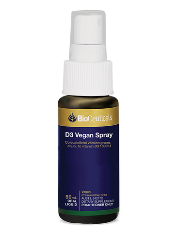 Bioceuticals D3 Vegan Spray 50mL (expiry 6/24)