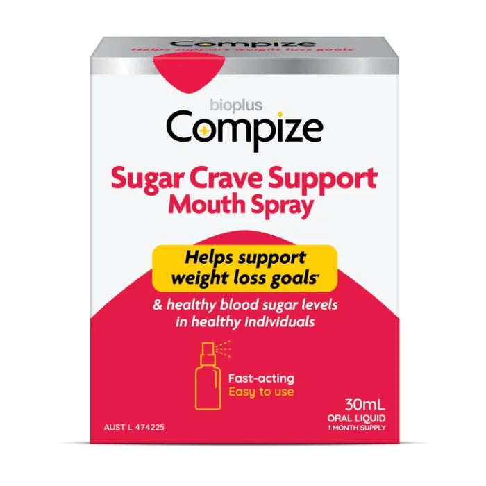 Bioplus Compize Sugar Crave Support Mouth Spray 30mL