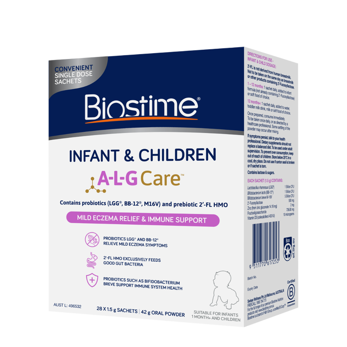 Biostime Infant & Children A-L-G Care 28 x 1.5g Sachets