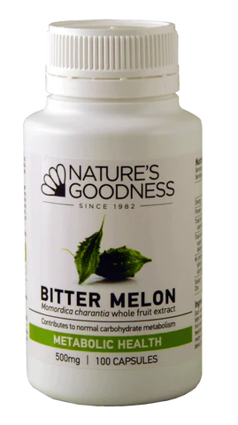Nature's Goodness Bitter Melon Capsules 500mg 100 Capsules