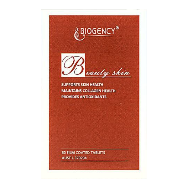 Biogency Beauty Skin 60 Tablets (Expiry 10/2025)