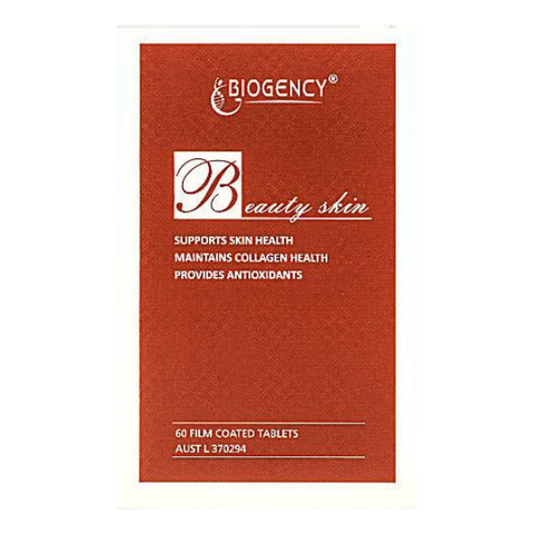 Biogency Beauty Skin 60 Tablets (Expiry 10/2025)