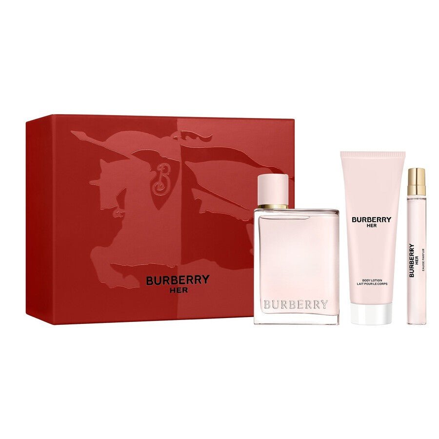 Burberry Her Eau de Parfum 100mL 3 Piece Gift Set