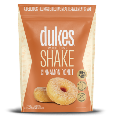 Dukes Weight Loss Shake Bag Cinnamon Donut 700g