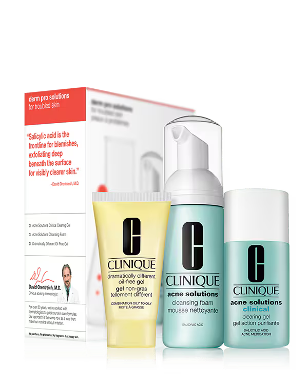 Clinique Derm Pro Solutions For Troubled Skin Set