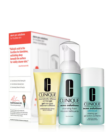 Clinique Derm Pro Solutions For Troubled Skin Set