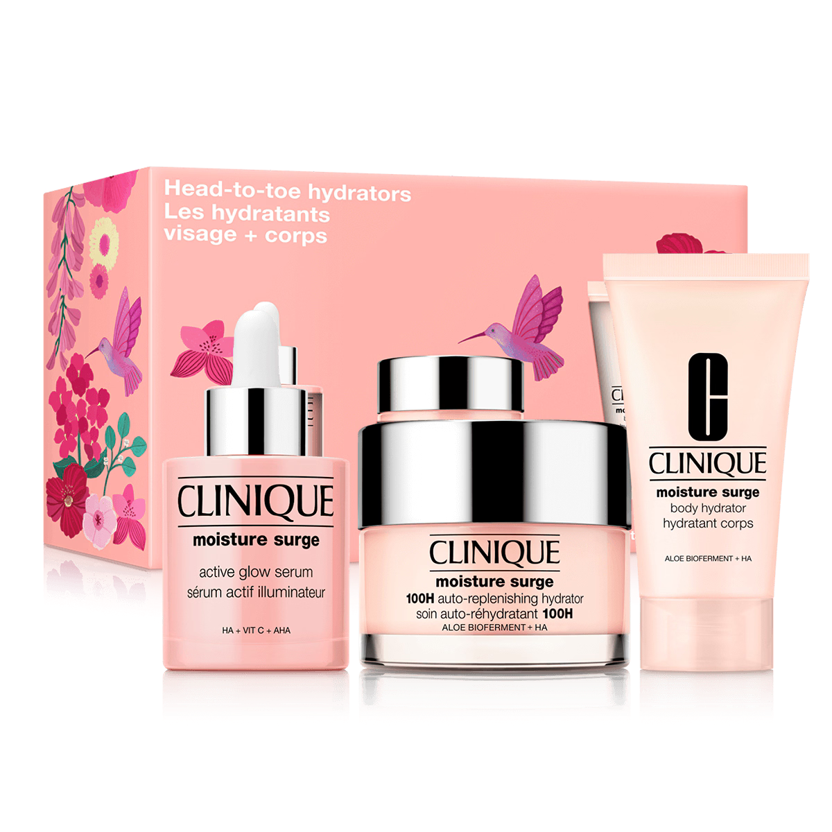 Clinique Head-To-Toe Hydrators Skincare Set