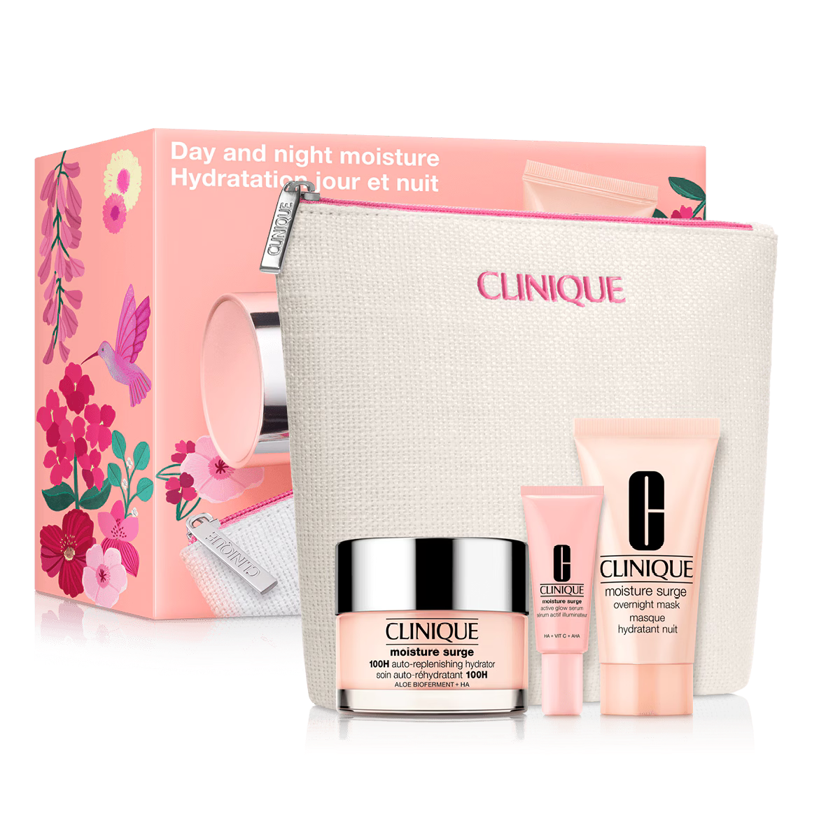 Clinique Day And Night Moisture Surge Skincare Set