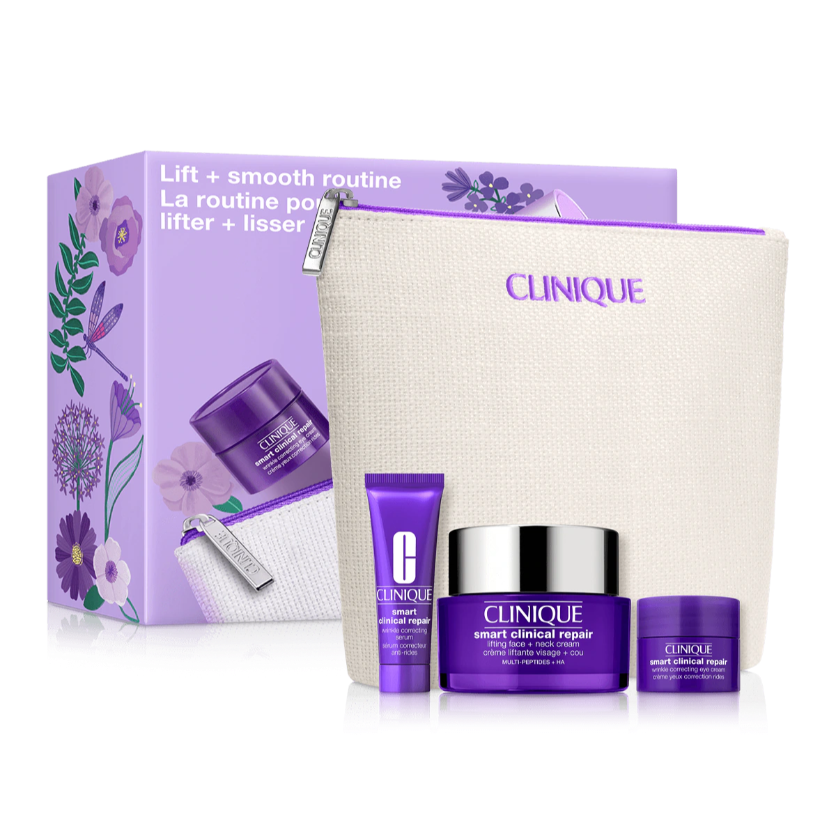 Clinique Lift + Smooth Routine Skincare Set