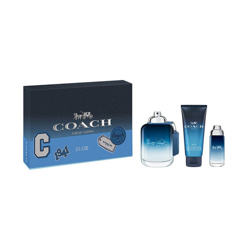 Coach Man Blue Eau de Toilette 100mL 3 Piece Gift Set