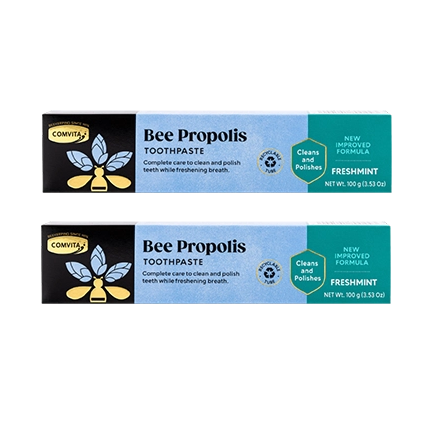 COMVITA Propolis Toothpaste Complete Care Fresh Mint 2 x 100g - Special Bundle