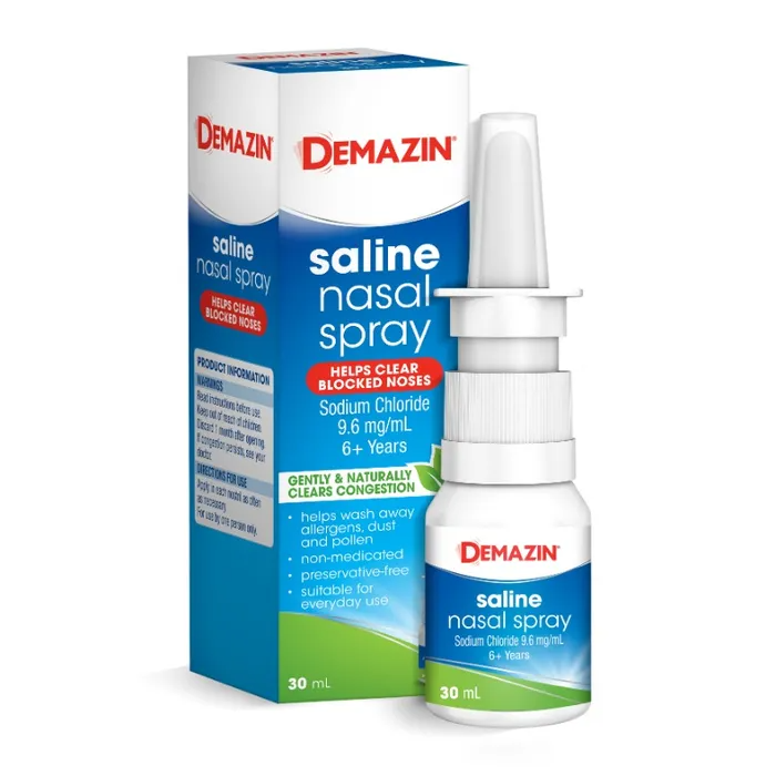 Demazin Saline Nasal Spray 6+ Years 30mL
