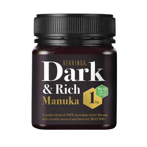 Berringa Manuka Dark & Rich (MGO 100) 1kg (ships end May )