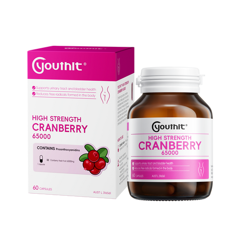 Youthit High Strength Cranberry 65000 60 Capsules