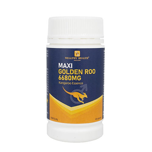 Wealthy Health Maxi Golden Roo 6680mg 60 Capsules