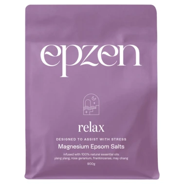 Epzen Magnesium Bath Crystals Relax 900g