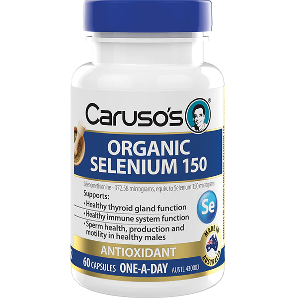 Caruso's Organic Selenium 150 60 Tablets