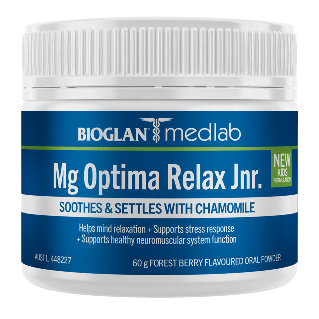 Bioglan Medlab Mg Optima Relax Junior 60g