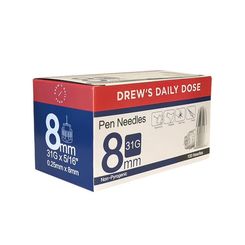 Drew's Daily Dose Pen Needle 100 Pack