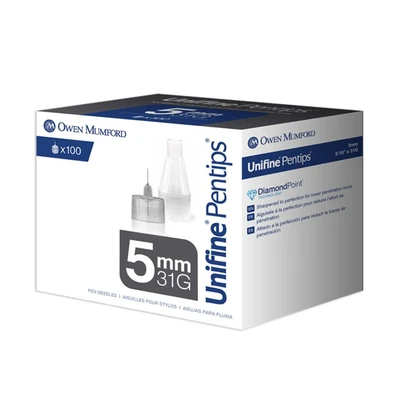 UNIFINE Pentips 31G x 5mm 100 Pack