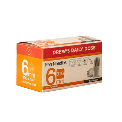 Drew's Daily Dose Pen Needle 100 Pack