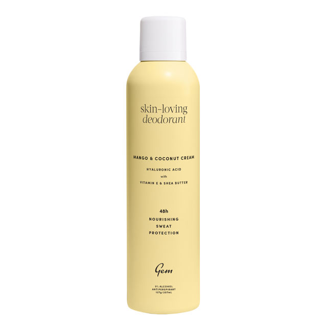 GEM Skin-Loving Deodorant Mango & Coconut Cream 127g