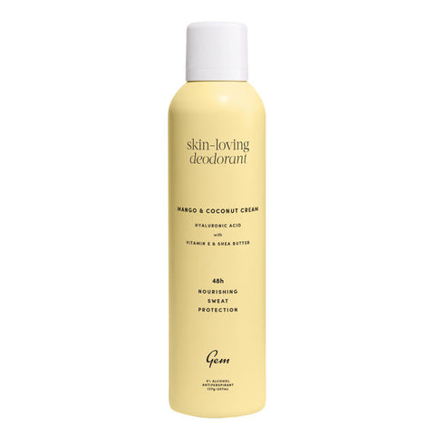 GEM Skin-Loving Deodorant Mango & Coconut Cream 127g