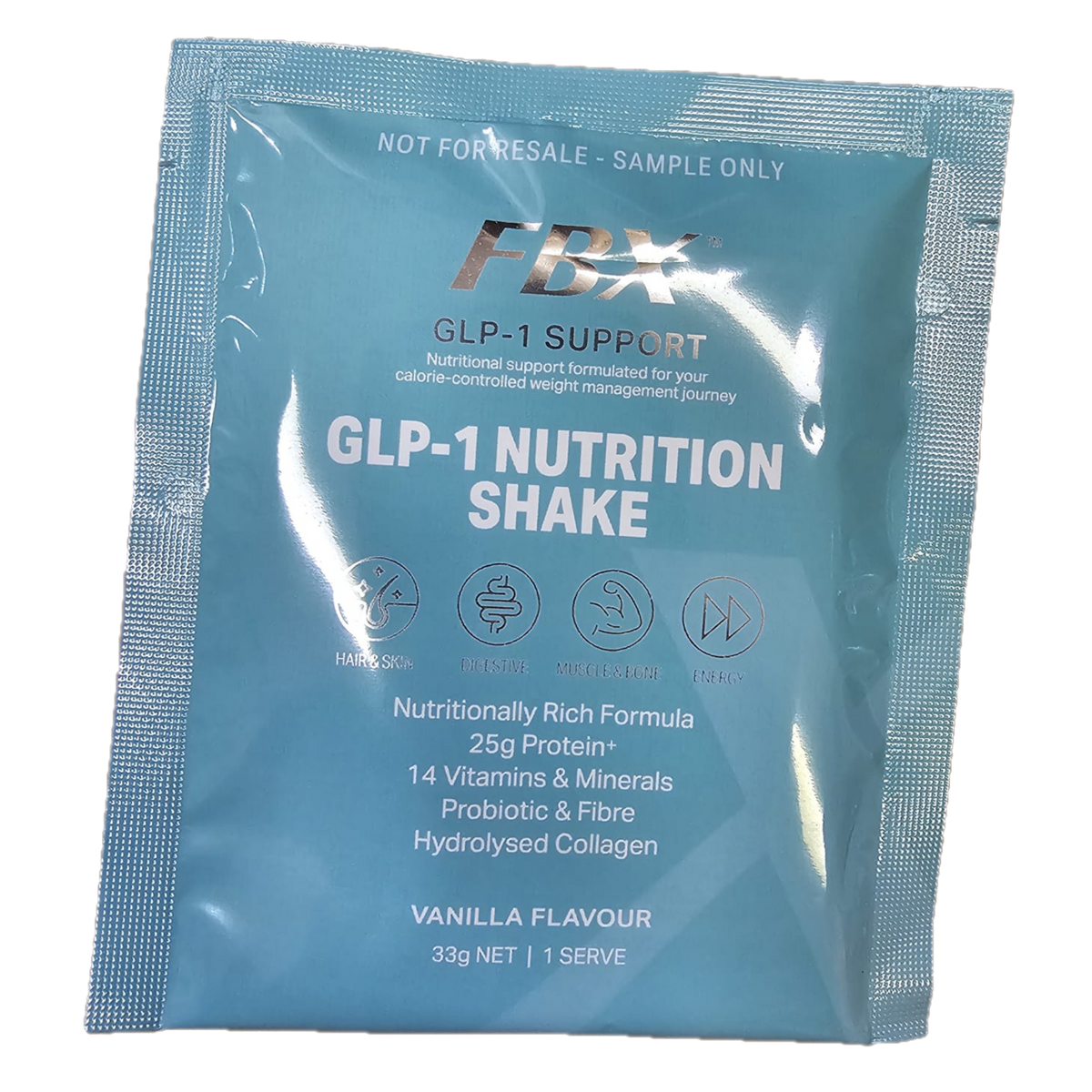FBX GLP-1 Nutrition Shake 33g Vanilla - GWP NOT FOR SALE
