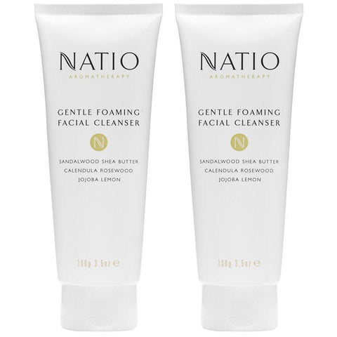 Natio Gentle Foaming Facial Cleanser 100g + BONUS 100g