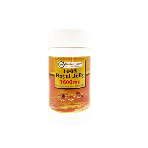 Golden Health Royal Jelly 1600mg 100 Capsules