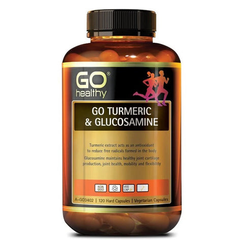 GO Healthy Turmeric & Glucosamine 120 Capsules