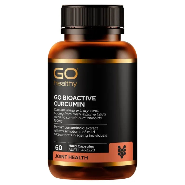 GO Healthy Go Bioactive Curcumin Joint Health 60 Capsules