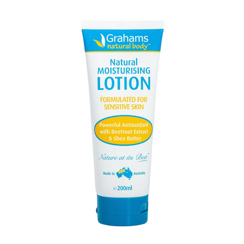 Grahams Natural Moisturising Body Lotion 200mL