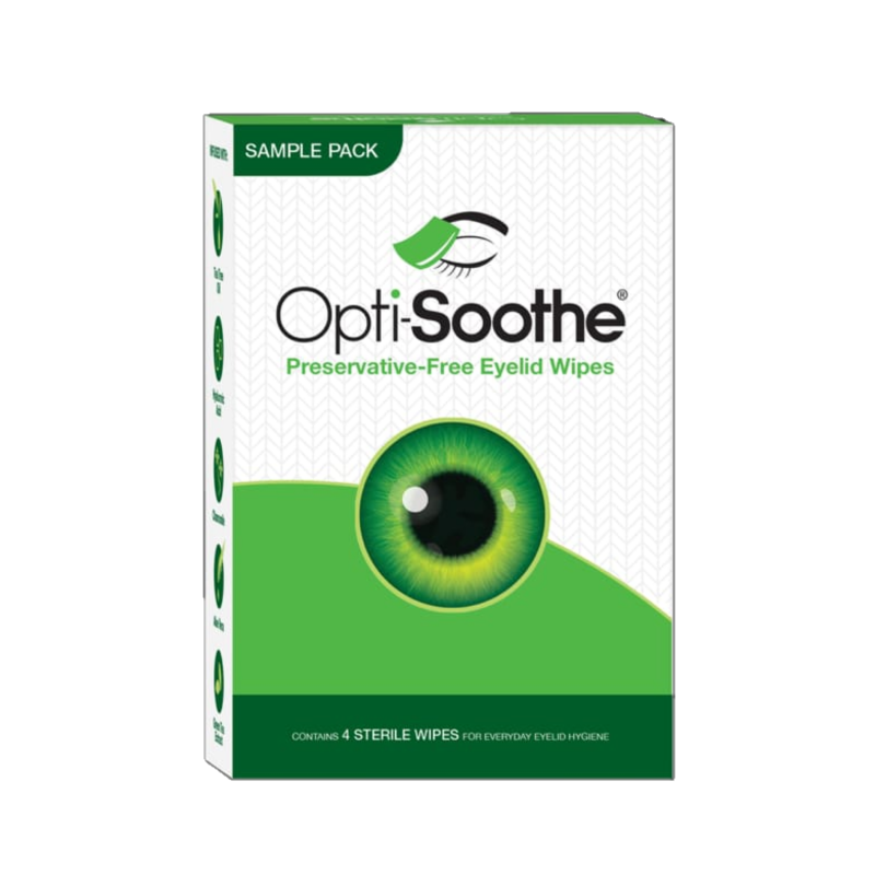 🎁 Opti-Soothe Preservative Free Eyelid Wipes 4 Wipes (100% off)