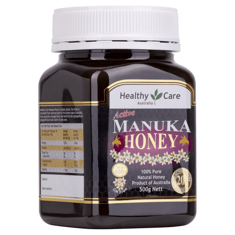 Healthy Care Manuka Honey MGO 400+ 20+ 500g (expiry 6/24)