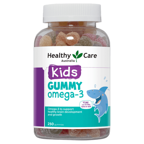 Healthy Care Kids Gummies Omega-3 250 Gummies (expiry 6/24)