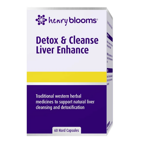 Henry Blooms Detox & Cleanse Liver Enhance 60 Capsules